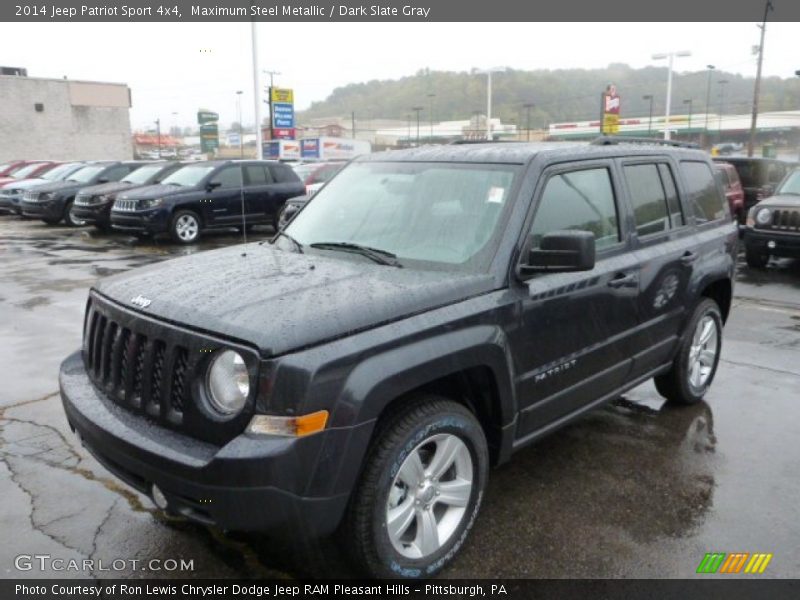 Maximum Steel Metallic / Dark Slate Gray 2014 Jeep Patriot Sport 4x4