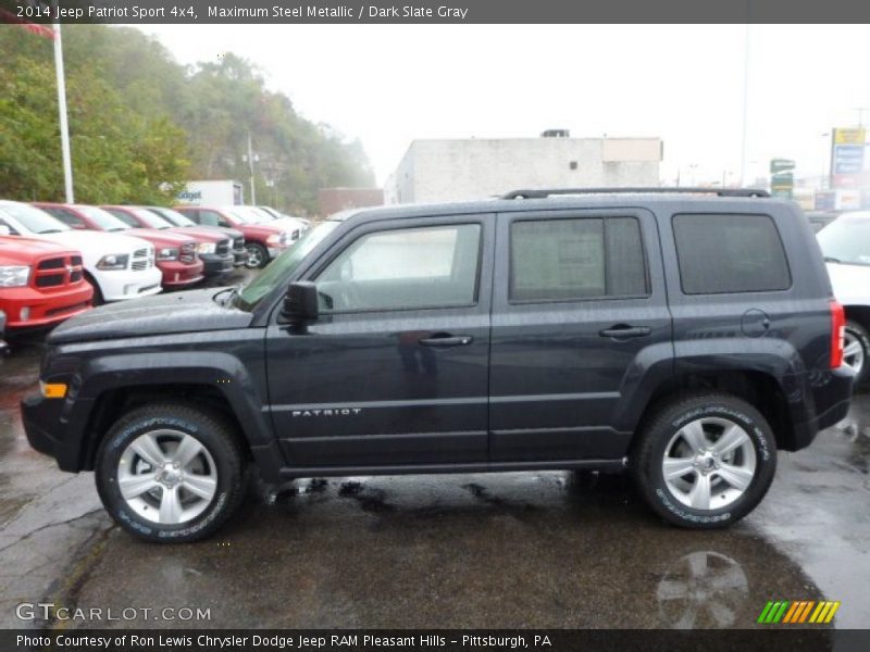 Maximum Steel Metallic / Dark Slate Gray 2014 Jeep Patriot Sport 4x4