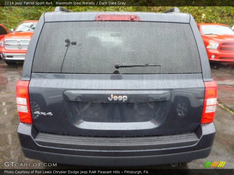 Maximum Steel Metallic / Dark Slate Gray 2014 Jeep Patriot Sport 4x4