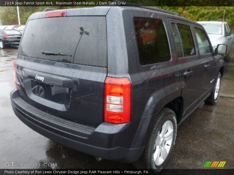Maximum Steel Metallic / Dark Slate Gray 2014 Jeep Patriot Sport 4x4