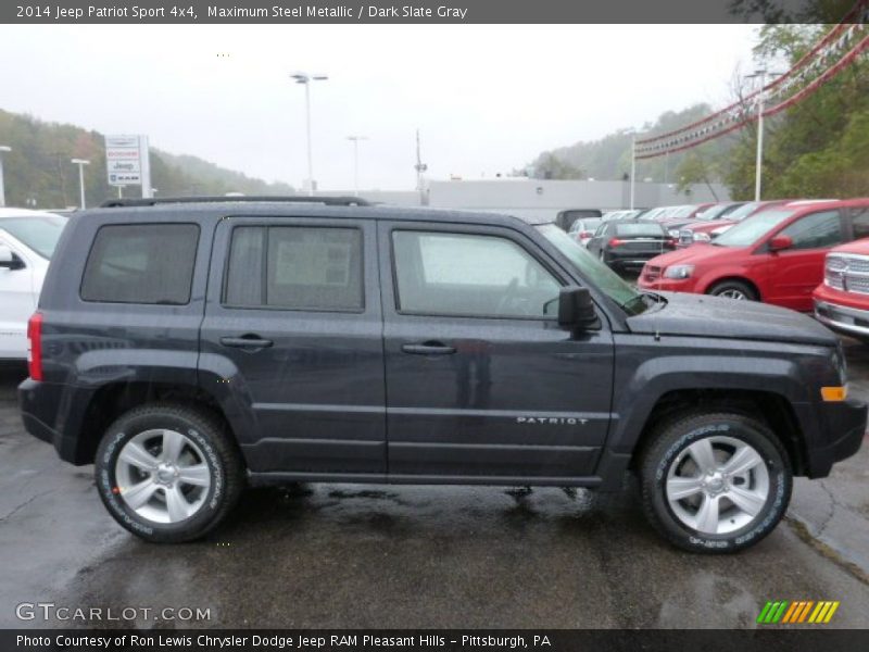 Maximum Steel Metallic / Dark Slate Gray 2014 Jeep Patriot Sport 4x4