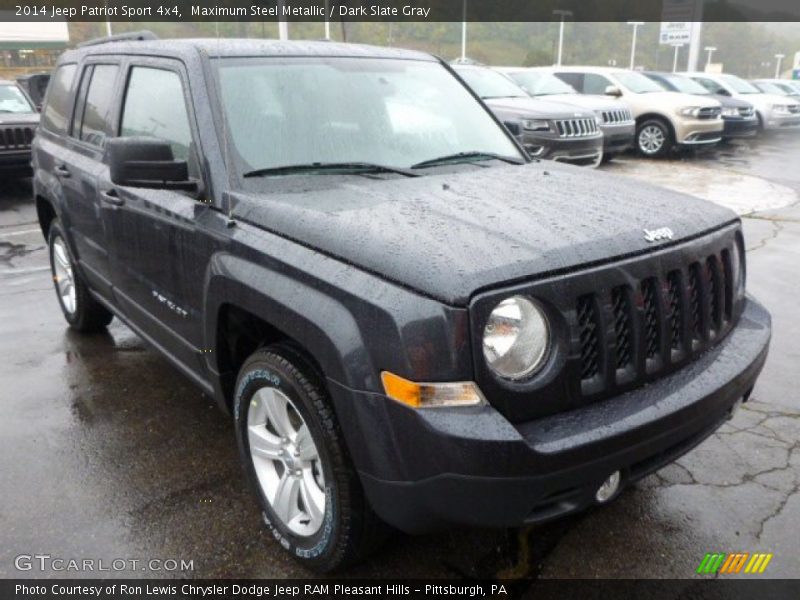 Maximum Steel Metallic / Dark Slate Gray 2014 Jeep Patriot Sport 4x4