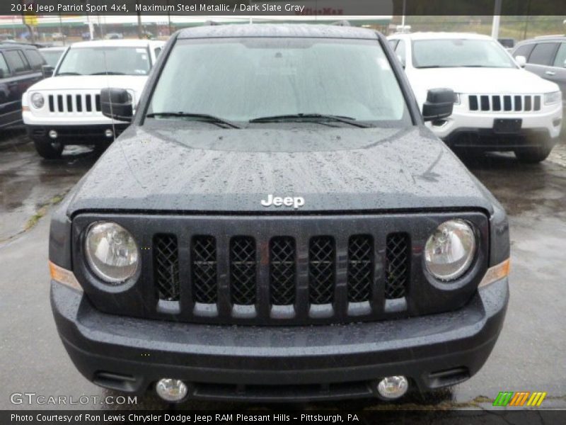 Maximum Steel Metallic / Dark Slate Gray 2014 Jeep Patriot Sport 4x4