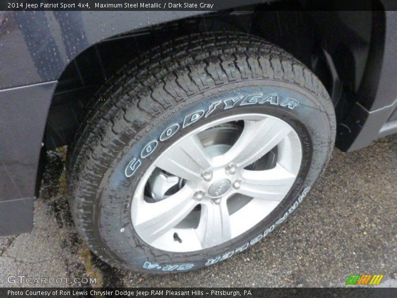 Maximum Steel Metallic / Dark Slate Gray 2014 Jeep Patriot Sport 4x4