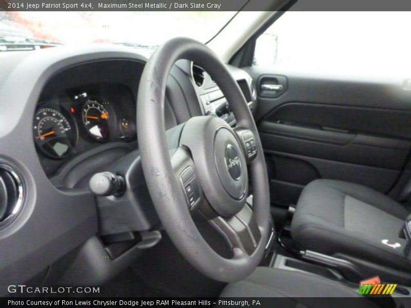 Maximum Steel Metallic / Dark Slate Gray 2014 Jeep Patriot Sport 4x4