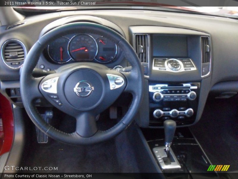 Tuscan Sun / Charcoal 2011 Nissan Maxima 3.5 SV