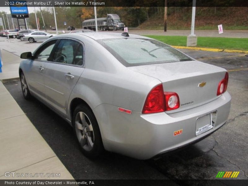 Silver Ice Metallic / Titanium 2012 Chevrolet Malibu LT