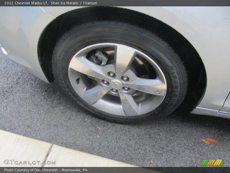 Silver Ice Metallic / Titanium 2012 Chevrolet Malibu LT