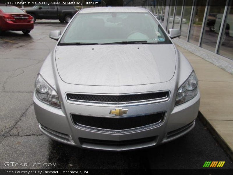 Silver Ice Metallic / Titanium 2012 Chevrolet Malibu LT