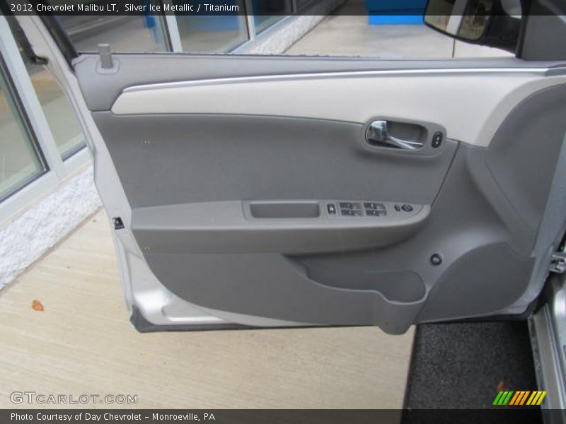 Silver Ice Metallic / Titanium 2012 Chevrolet Malibu LT