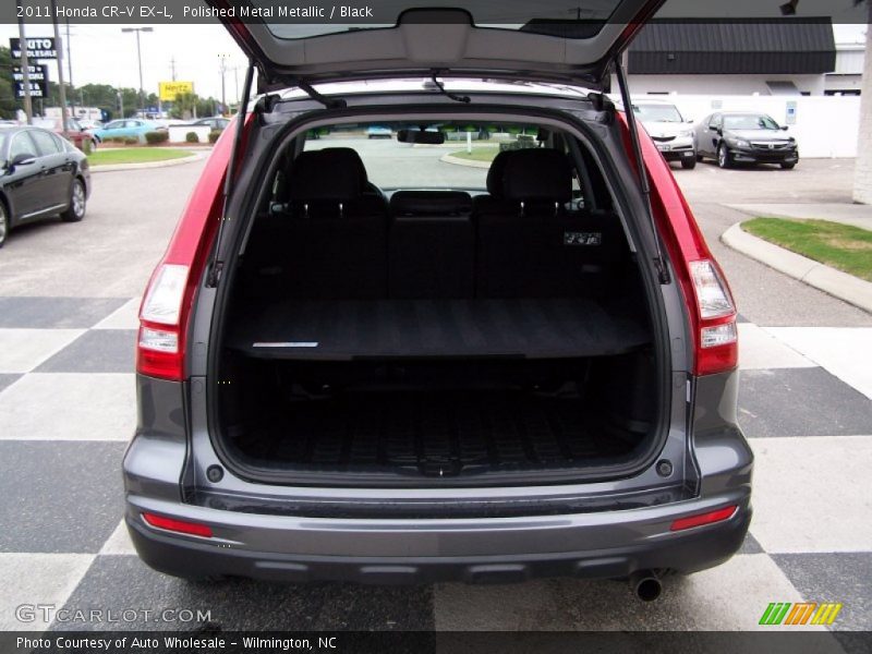 Polished Metal Metallic / Black 2011 Honda CR-V EX-L