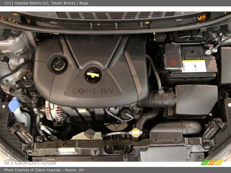 Desert Bronze / Beige 2011 Hyundai Elantra GLS