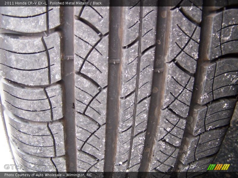 Polished Metal Metallic / Black 2011 Honda CR-V EX-L