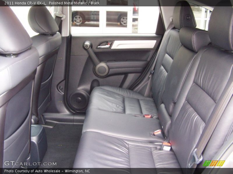 Polished Metal Metallic / Black 2011 Honda CR-V EX-L