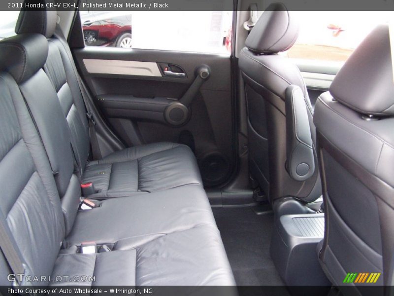 Polished Metal Metallic / Black 2011 Honda CR-V EX-L