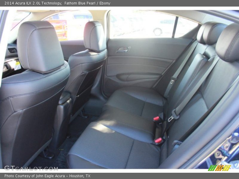 Fathom Blue Pearl / Ebony 2014 Acura ILX 2.0L Technology