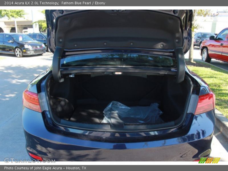 Fathom Blue Pearl / Ebony 2014 Acura ILX 2.0L Technology
