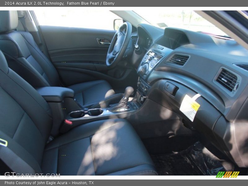 Fathom Blue Pearl / Ebony 2014 Acura ILX 2.0L Technology