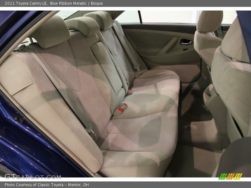 Blue Ribbon Metallic / Bisque 2011 Toyota Camry LE