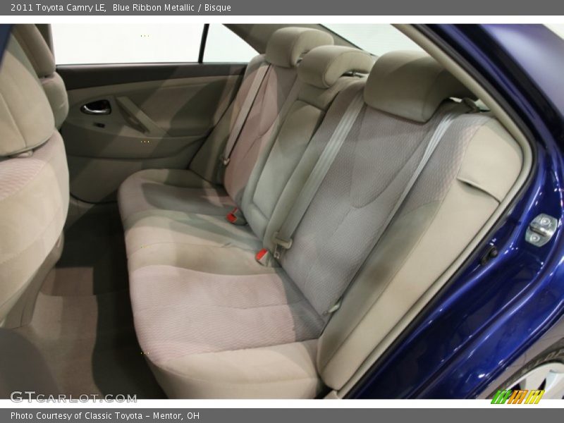 Blue Ribbon Metallic / Bisque 2011 Toyota Camry LE