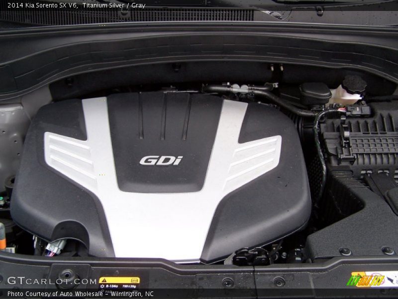Titanium Silver / Gray 2014 Kia Sorento SX V6