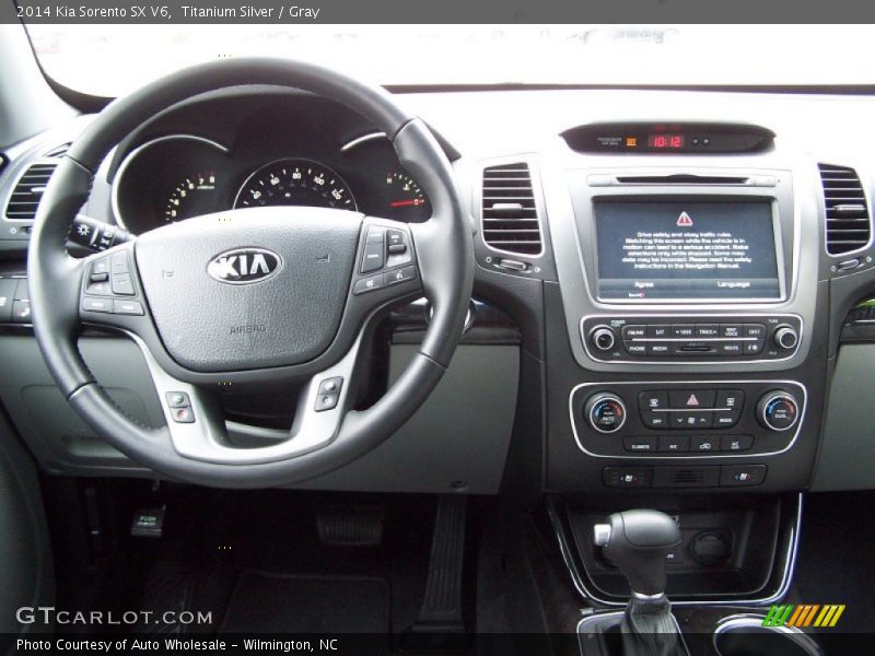 Titanium Silver / Gray 2014 Kia Sorento SX V6