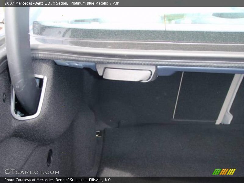 Platinum Blue Metallic / Ash 2007 Mercedes-Benz E 350 Sedan