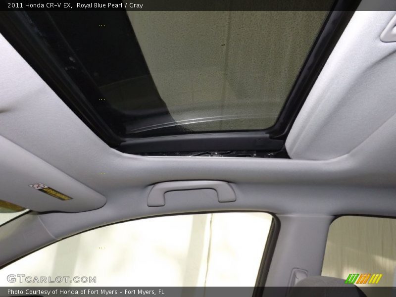 Royal Blue Pearl / Gray 2011 Honda CR-V EX