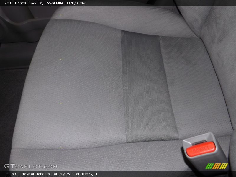 Royal Blue Pearl / Gray 2011 Honda CR-V EX