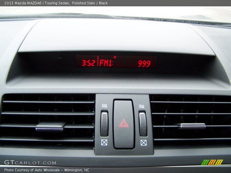 Polished Slate / Black 2013 Mazda MAZDA6 i Touring Sedan