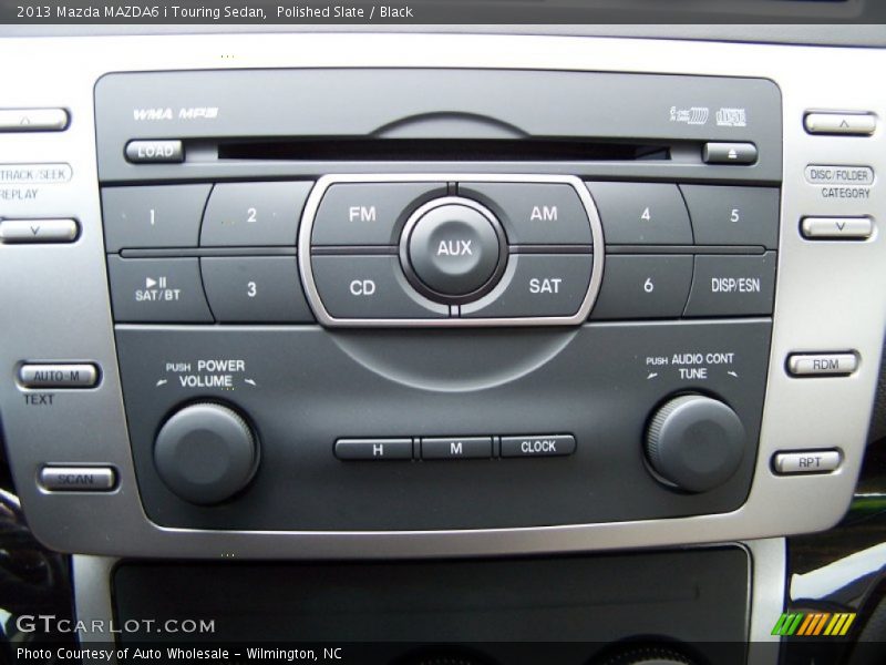 Polished Slate / Black 2013 Mazda MAZDA6 i Touring Sedan