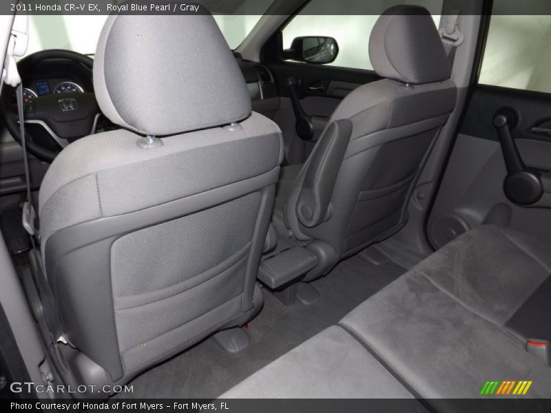 Royal Blue Pearl / Gray 2011 Honda CR-V EX