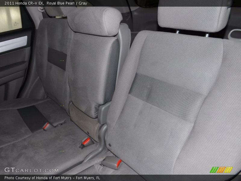 Royal Blue Pearl / Gray 2011 Honda CR-V EX