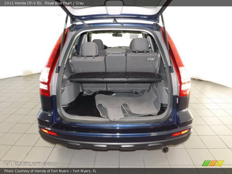 Royal Blue Pearl / Gray 2011 Honda CR-V EX