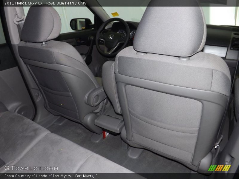 Royal Blue Pearl / Gray 2011 Honda CR-V EX