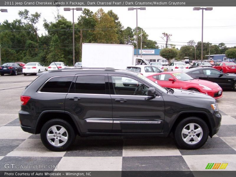 Dark Charcoal Pearl / Dark Graystone/Medium Graystone 2011 Jeep Grand Cherokee Laredo X Package