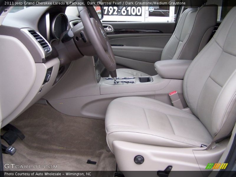 Dark Charcoal Pearl / Dark Graystone/Medium Graystone 2011 Jeep Grand Cherokee Laredo X Package