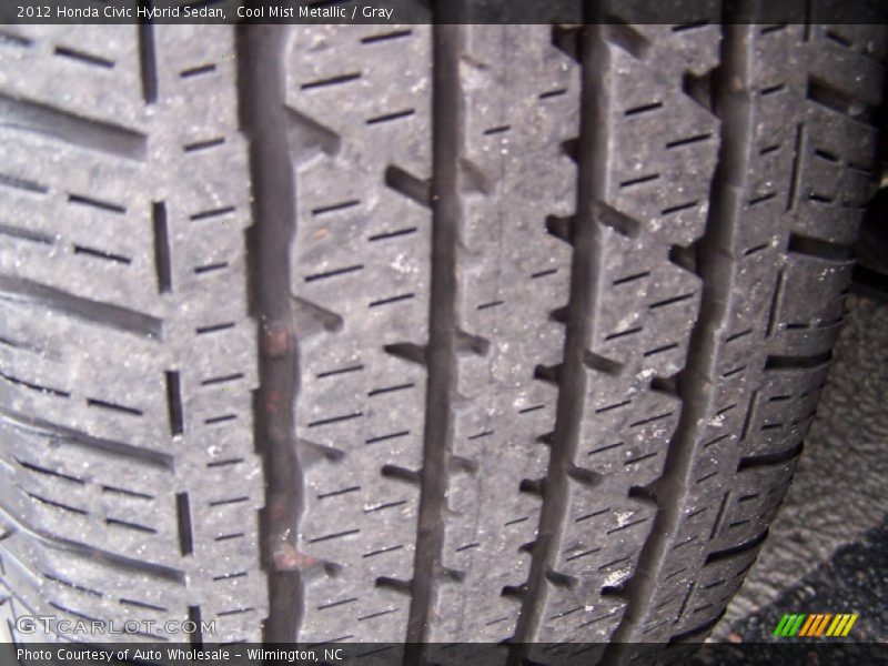 Cool Mist Metallic / Gray 2012 Honda Civic Hybrid Sedan