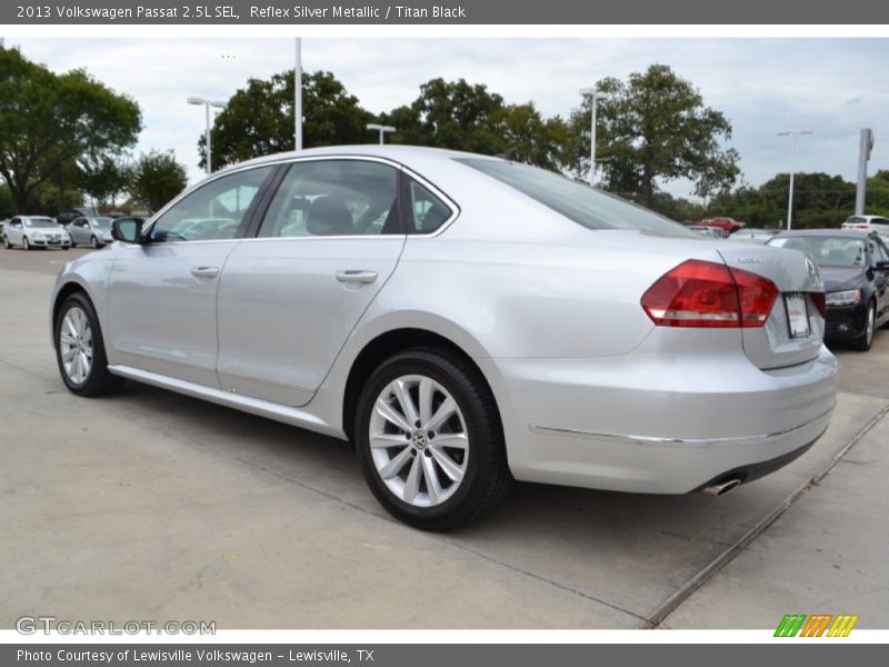 Reflex Silver Metallic / Titan Black 2013 Volkswagen Passat 2.5L SEL