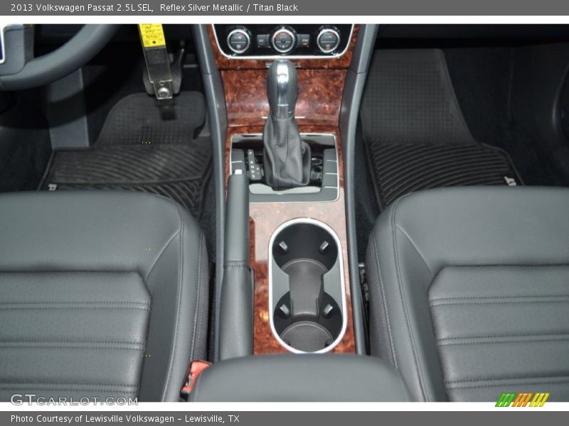 Reflex Silver Metallic / Titan Black 2013 Volkswagen Passat 2.5L SEL