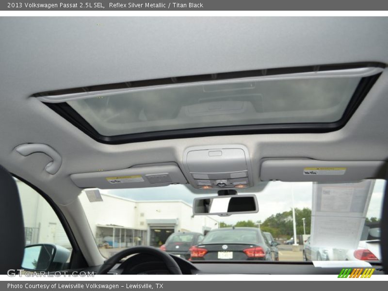 Reflex Silver Metallic / Titan Black 2013 Volkswagen Passat 2.5L SEL