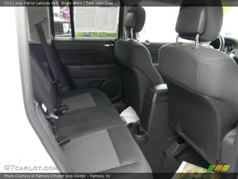Bright White / Dark Slate Gray 2011 Jeep Patriot Latitude 4x4