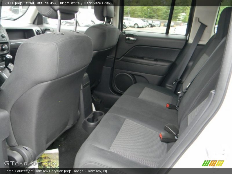 Bright White / Dark Slate Gray 2011 Jeep Patriot Latitude 4x4
