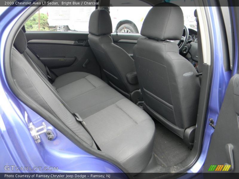 Bright Blue / Charcoal 2009 Chevrolet Aveo LT Sedan