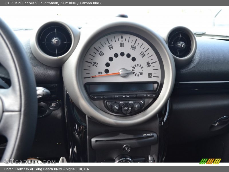 Surf Blue / Carbon Black 2012 Mini Cooper S Countryman