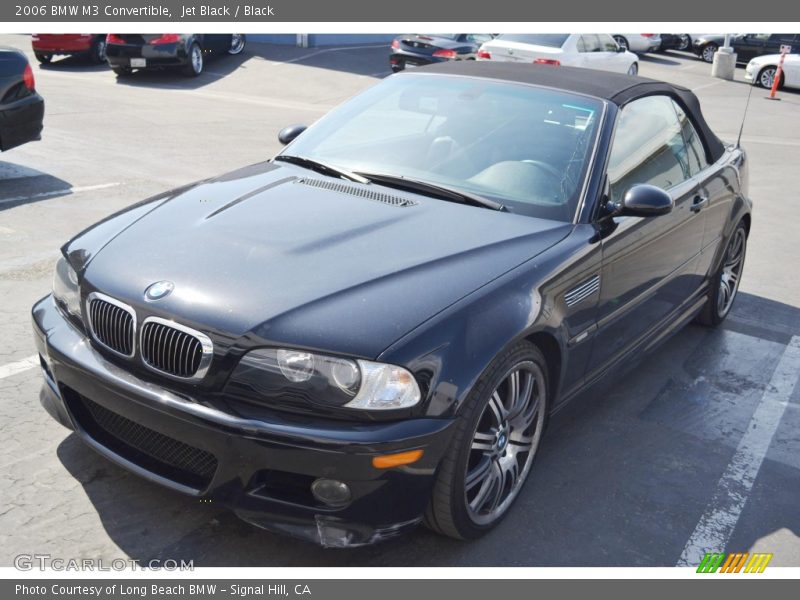 Jet Black / Black 2006 BMW M3 Convertible