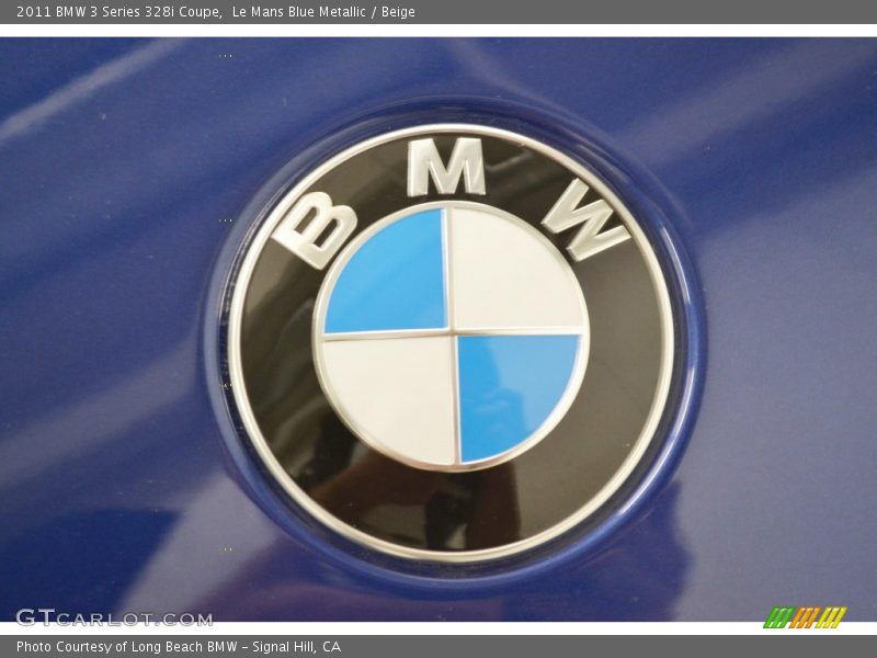 Le Mans Blue Metallic / Beige 2011 BMW 3 Series 328i Coupe