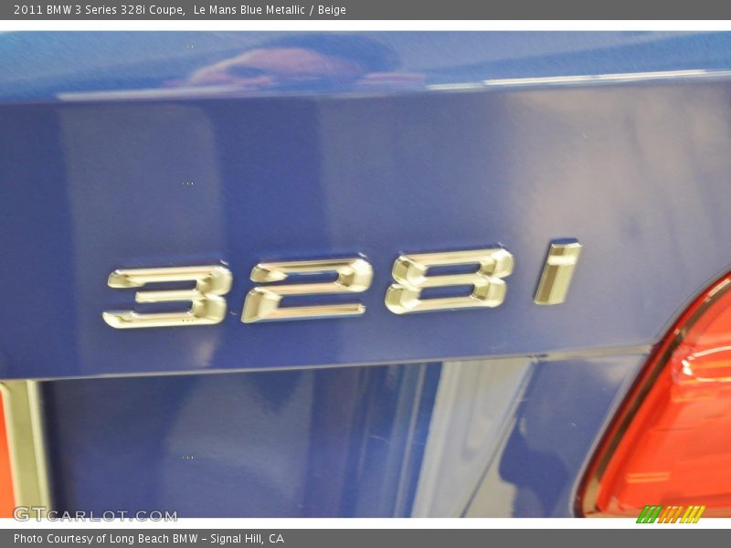 Le Mans Blue Metallic / Beige 2011 BMW 3 Series 328i Coupe