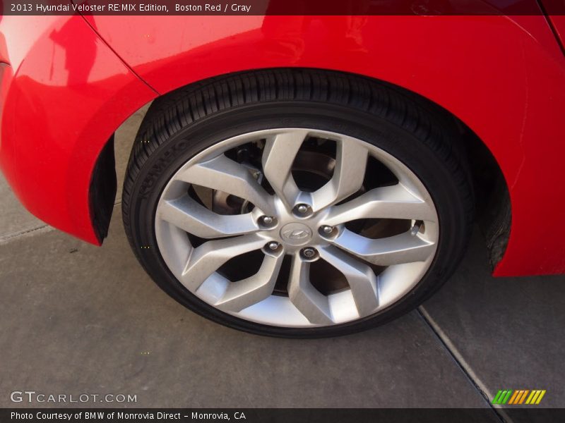 Boston Red / Gray 2013 Hyundai Veloster RE:MIX Edition