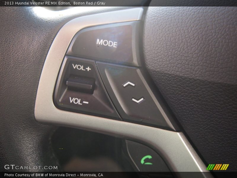 Boston Red / Gray 2013 Hyundai Veloster RE:MIX Edition